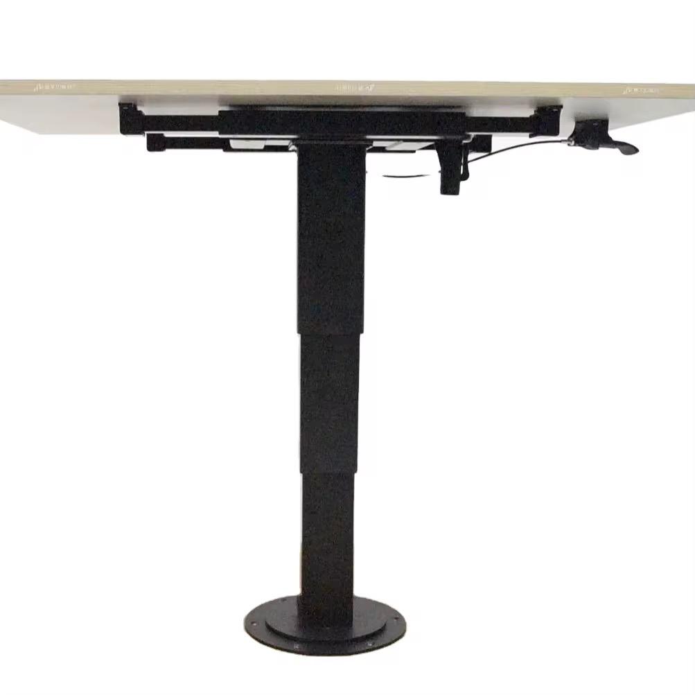 Aluminum Pneumatic Table Leg with Four-Way Adjustment