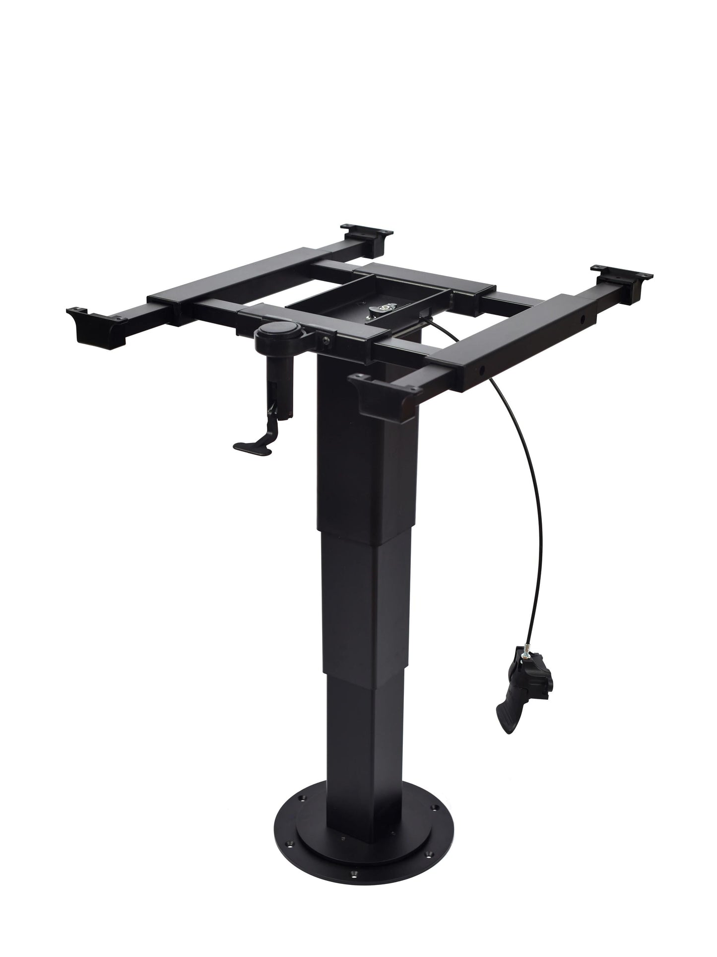 Aluminum Pneumatic Table Leg with Four-Way Adjustment