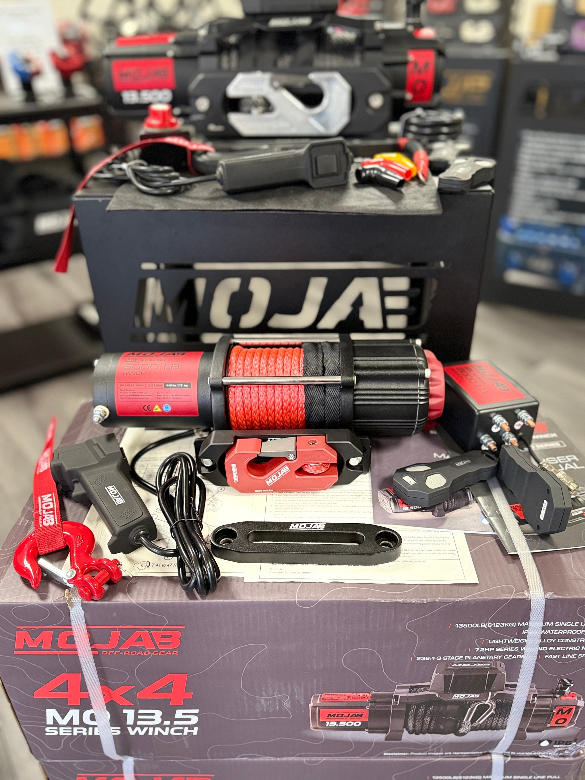 MO6.0 Series Electric Winch MOJAB OFFROAD