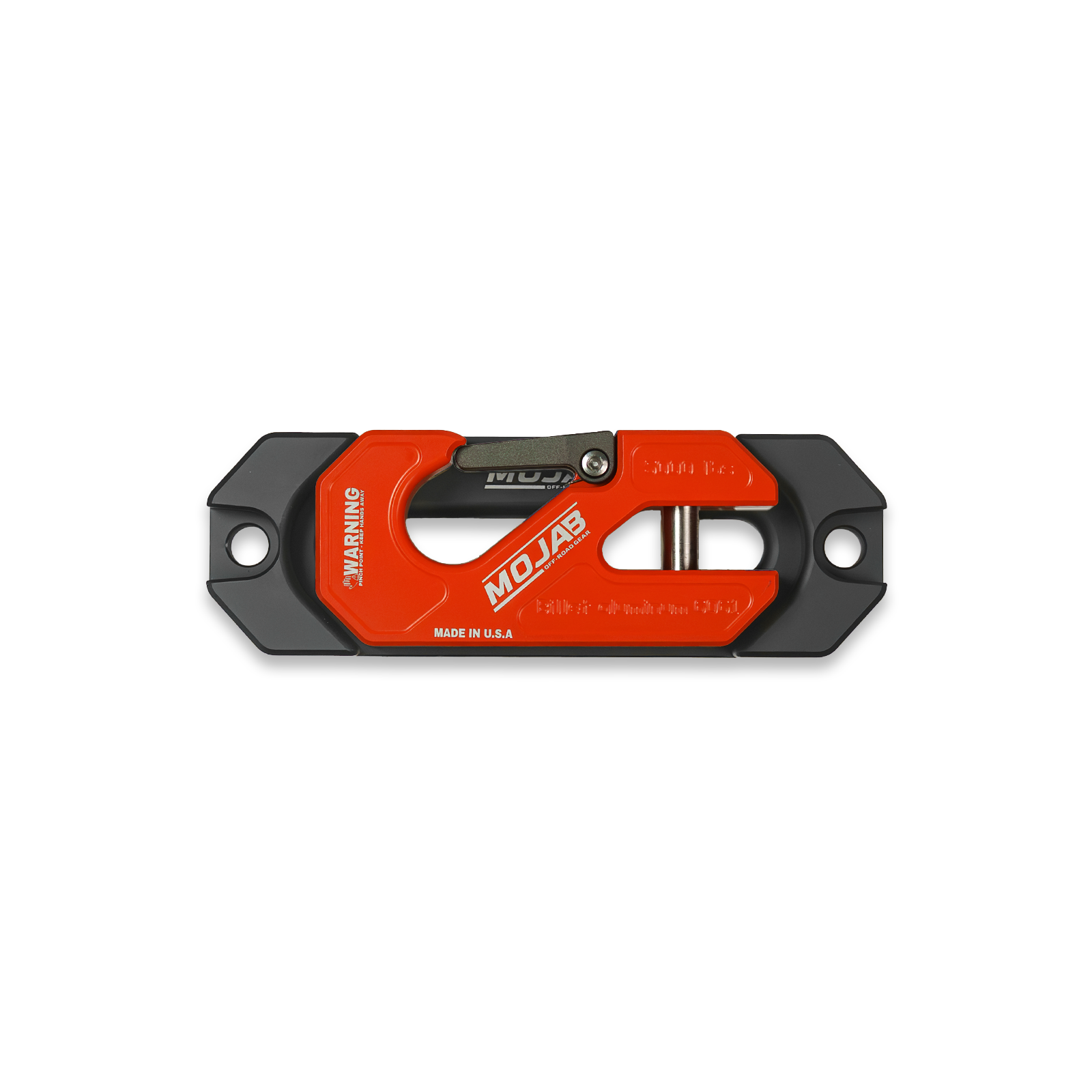 Side By Side / UTV Aluminum Recessed Winch Shackle with Fairlead Kit. (LIFE TIME WARRANTY*) MOJAB OFFROAD