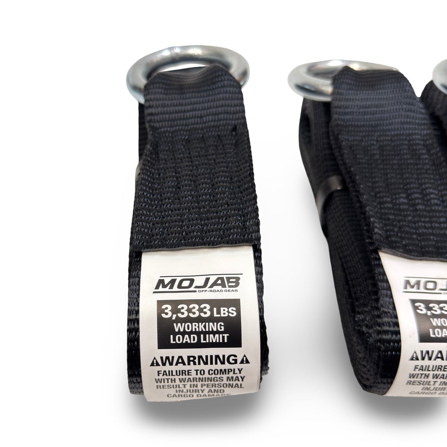 MOJAB LassoLock™ Heavy-Duty Tire Tie Down Kit – 2” × 12’ (Set of 4) MOJAB OFFROAD