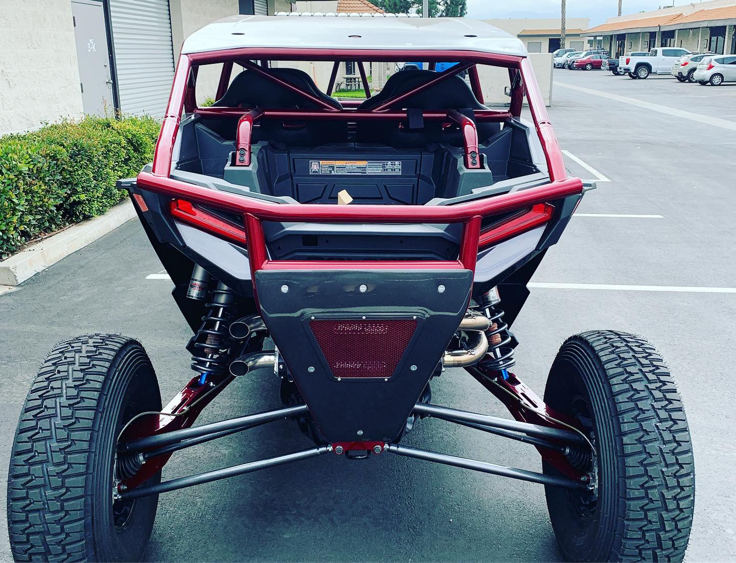 2014-2023 Polaris RZR 4DR Rear Bumper Cage UTV SPEED