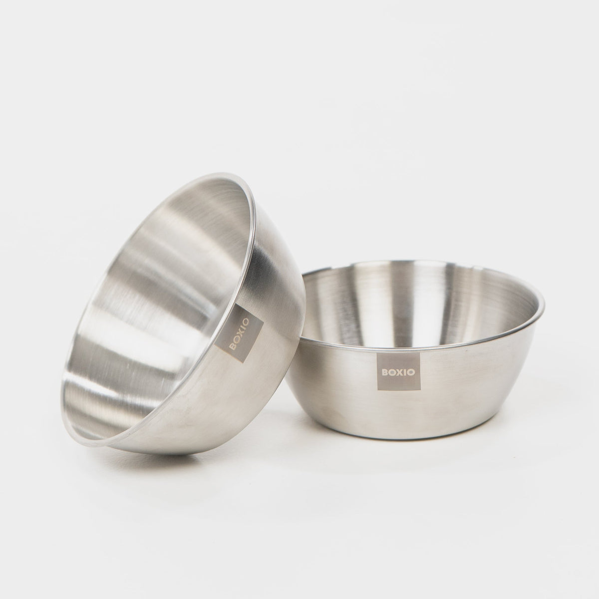 BOXIO BOWL I Stackable stainless steel bowls (set of 4) myboxio
