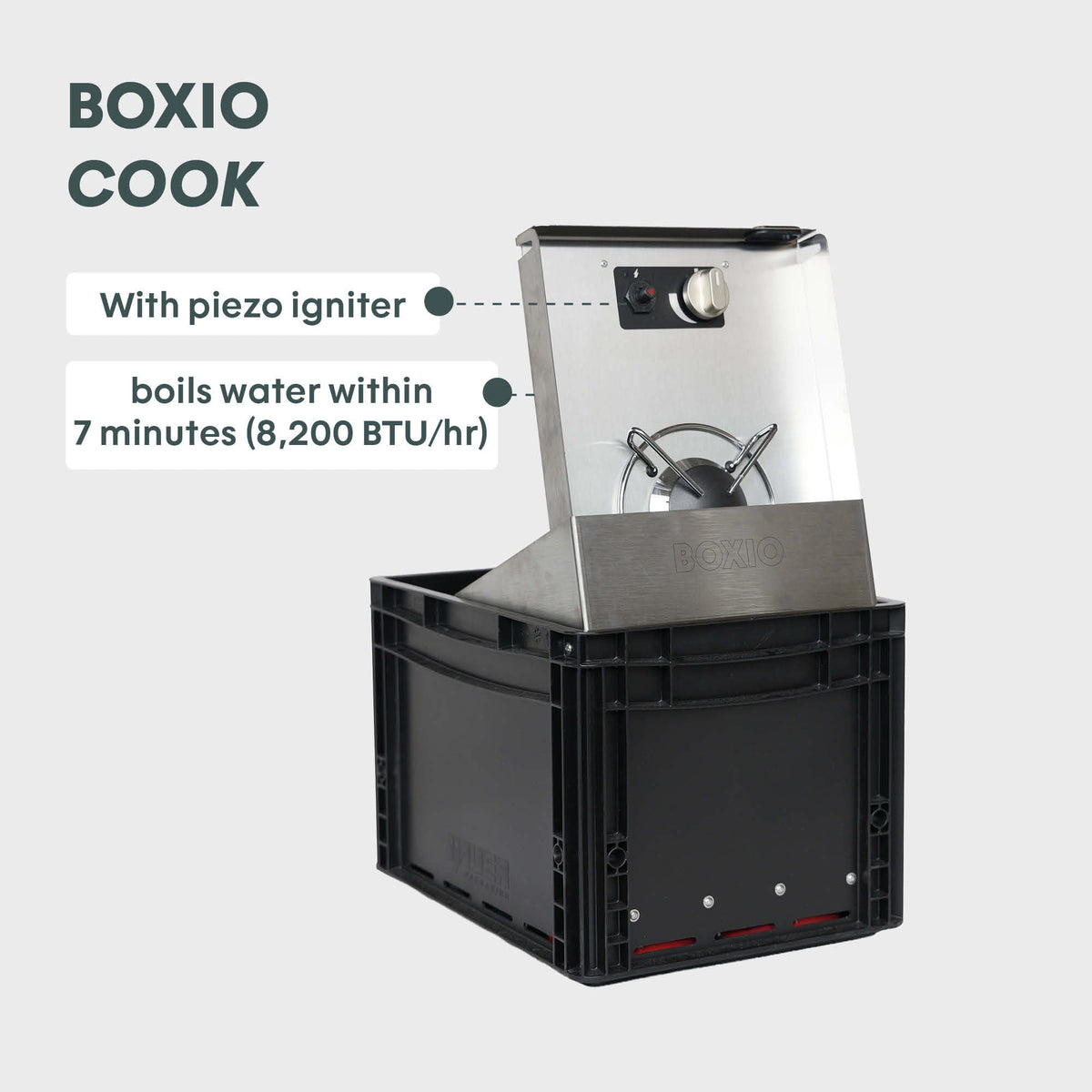 BOXIO COOK I Premium Camp Stove myboxio