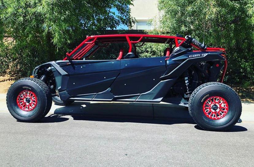 2017+ Can-Am Maverick X3 Max Cage with Attached Rear Bumper UTV SPEED