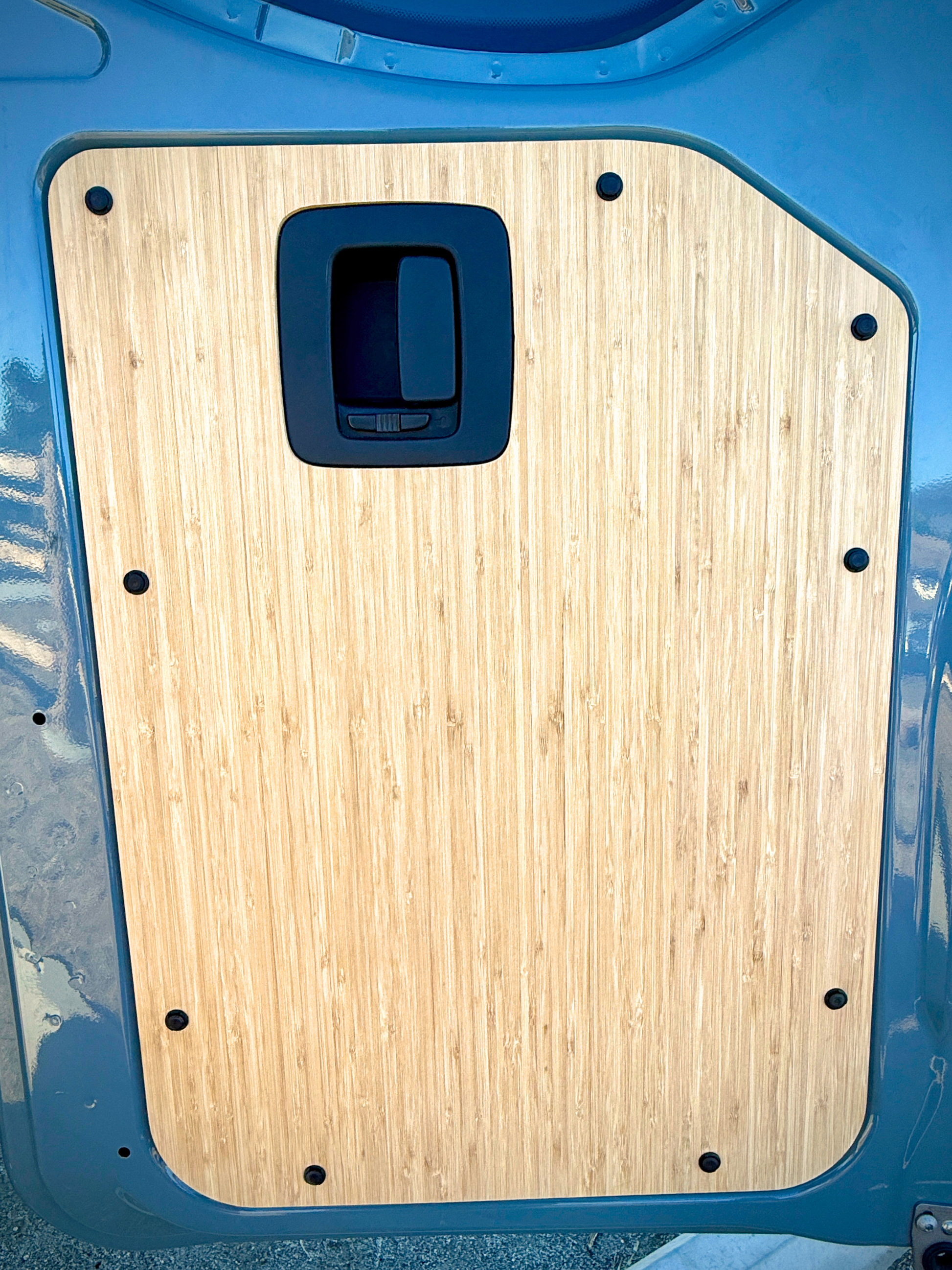Sprinter Lower Rear Door Panels – Set of Bamboo (2019+) Weekender Outdoors