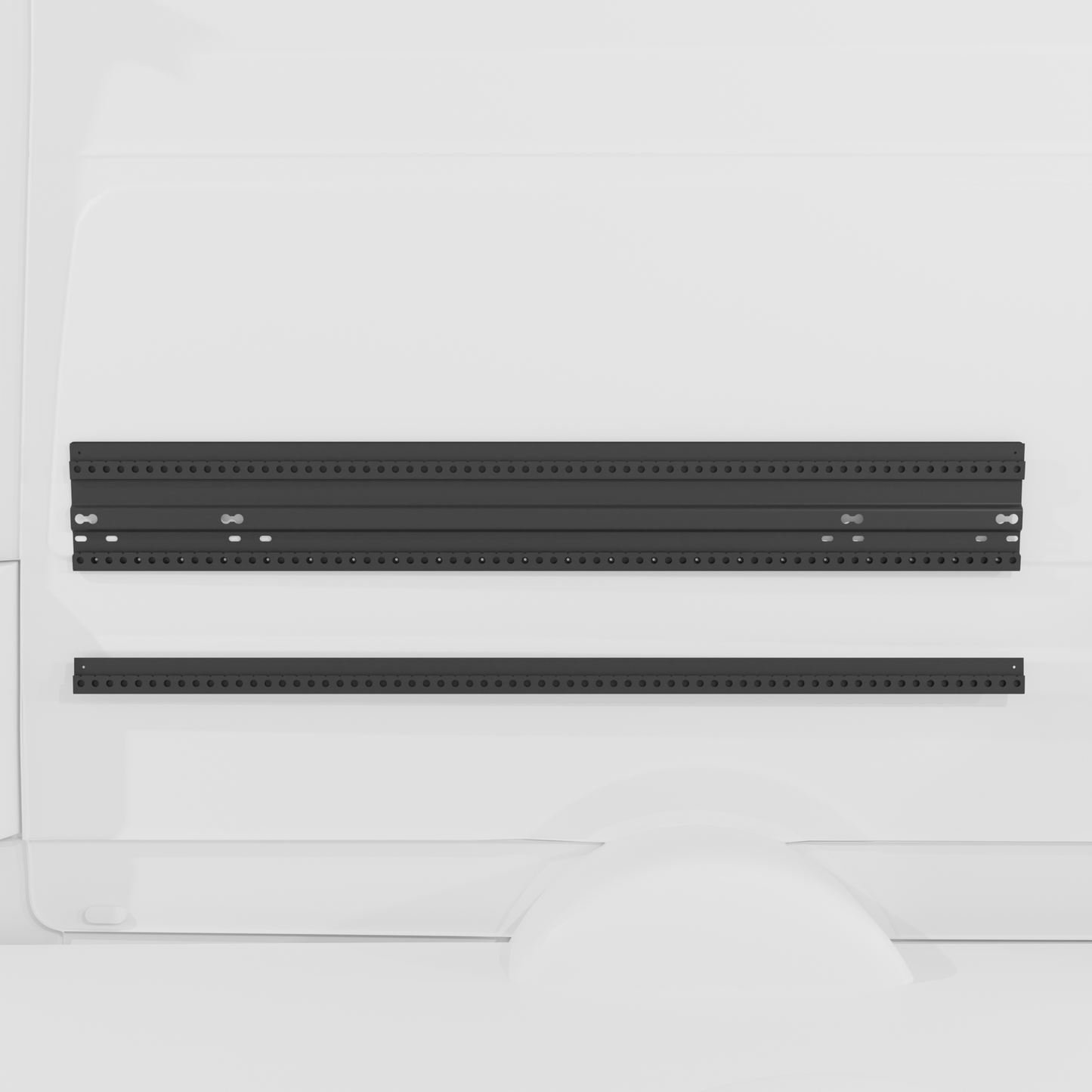 75" Double Bed Rail with Base Channel System Van Wife Components