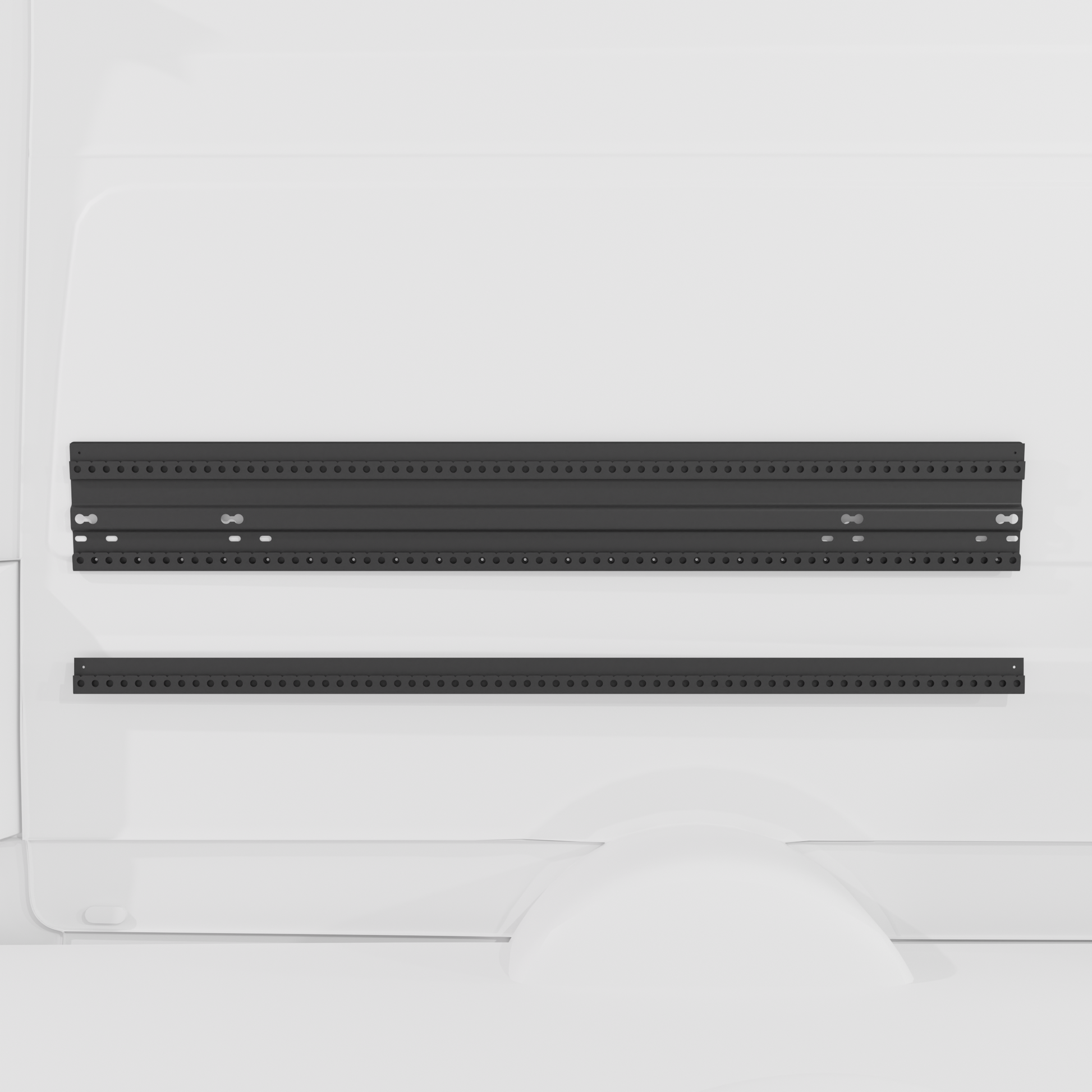 75" Double Bed Rail with Base Channel System Van Wife Components