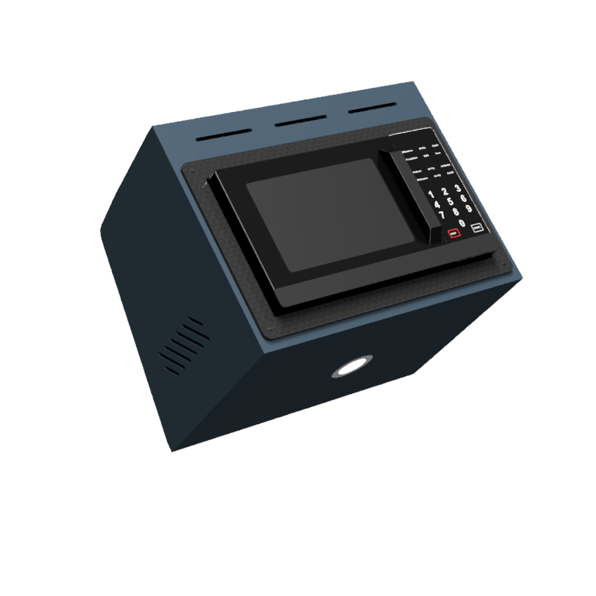 Single Microwave Cabinet for Sprinter, Transit and Promaster Vans