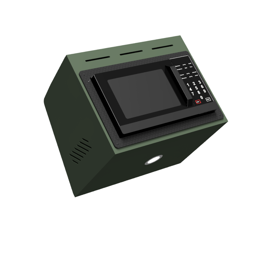 Single Microwave Cabinet for Sprinter, Transit and Promaster Vans