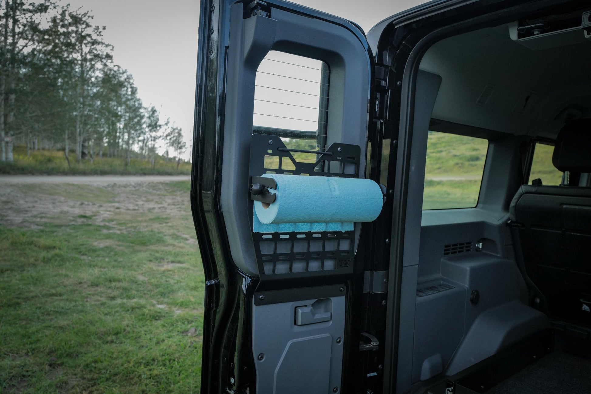 INEOS Grenadier Rear Door MOLLE Panel + Storage Cubby | Driver Side Canyon Adventure Vans