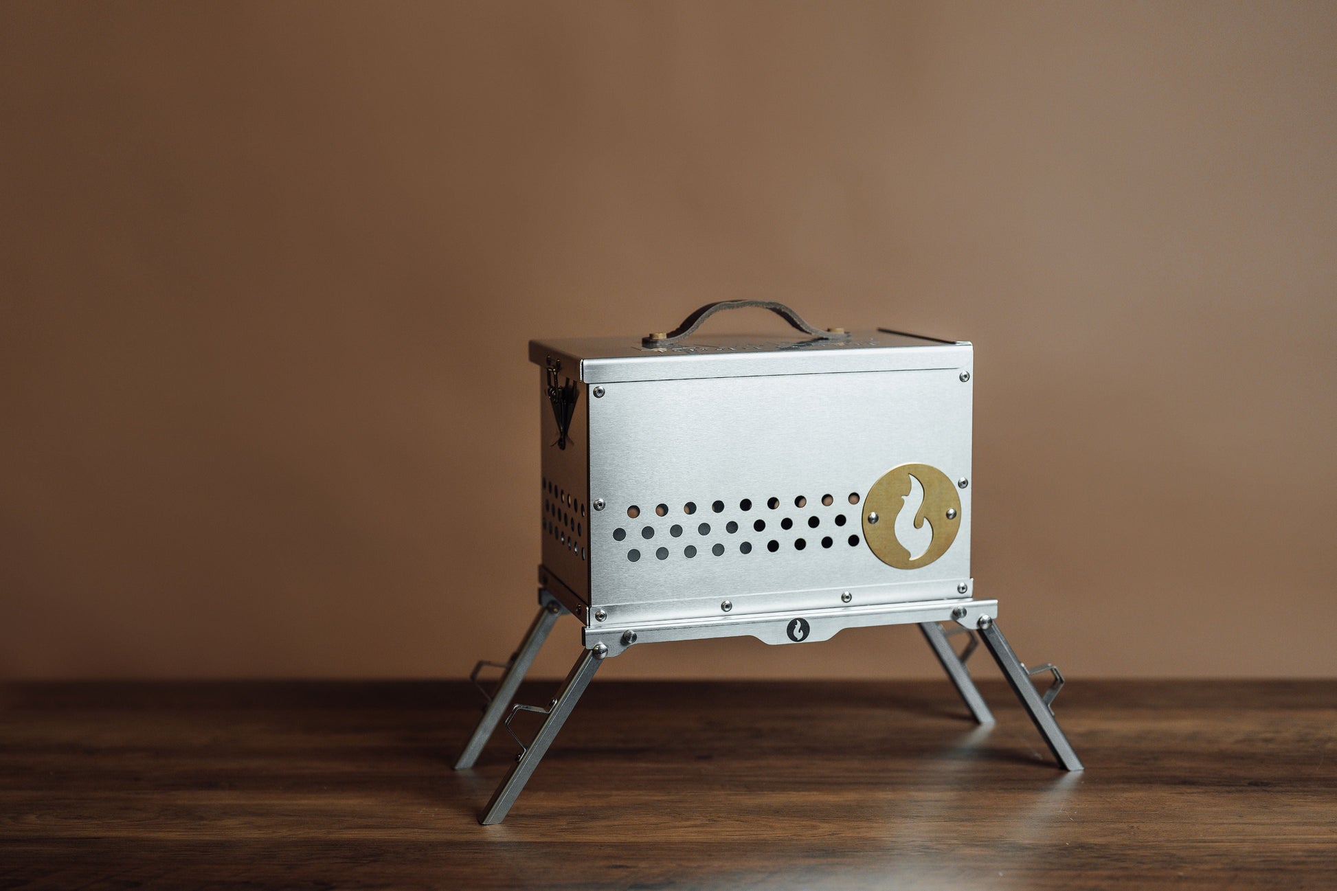 PRE-SALE ONLY! The Hekla: 304 Stainless Steel LavaBox with Dual-Burner LavaBox Portable Campfire