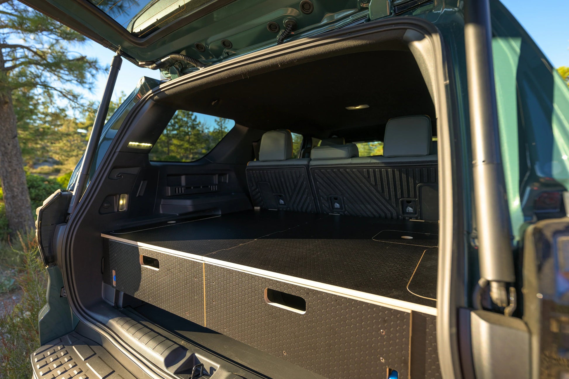 Toyota 4Runner | Dual Drawer Storage System & Bed Platform | 6th Gen (2025+) Solid Wood Worx