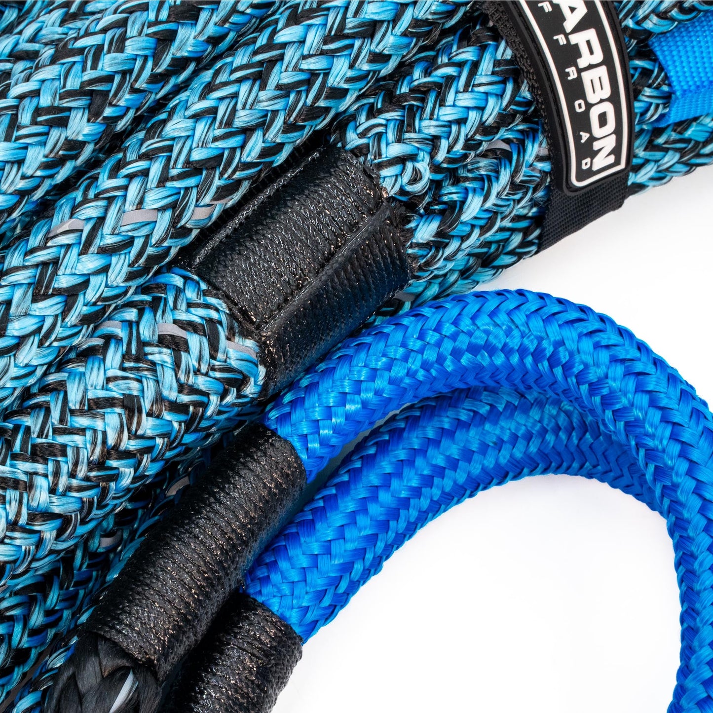 4x4 Vehicle Recovery Rope and Soft Shackle Combo Carbon Offroad USA