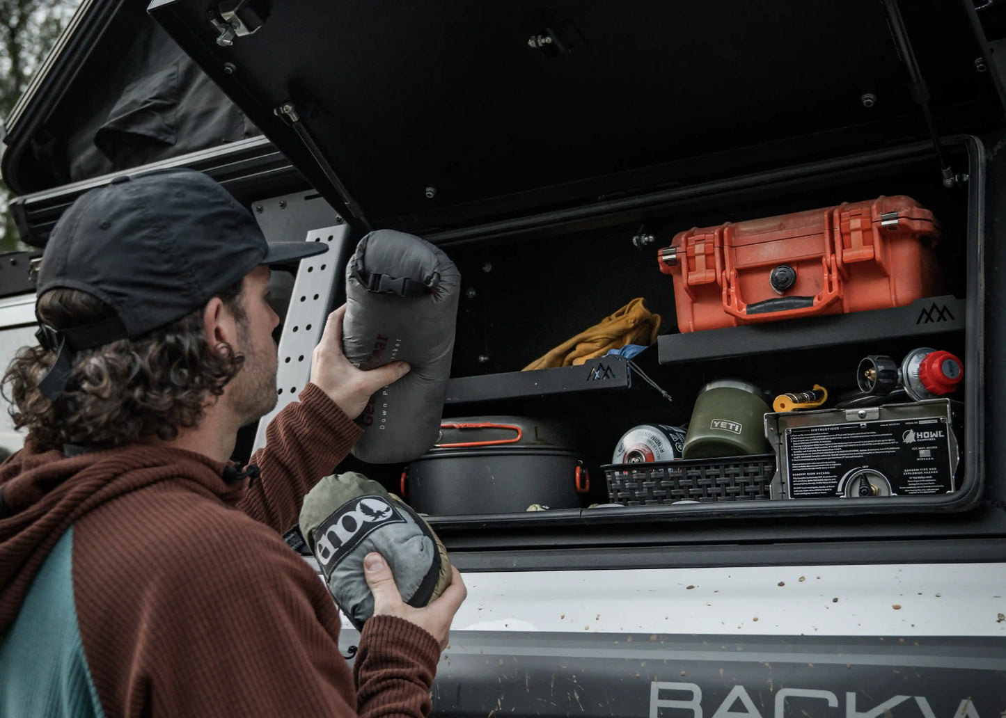 Overland Bed Rack Storage Box - Toyota Tacoma Backwoods Adventure Mods