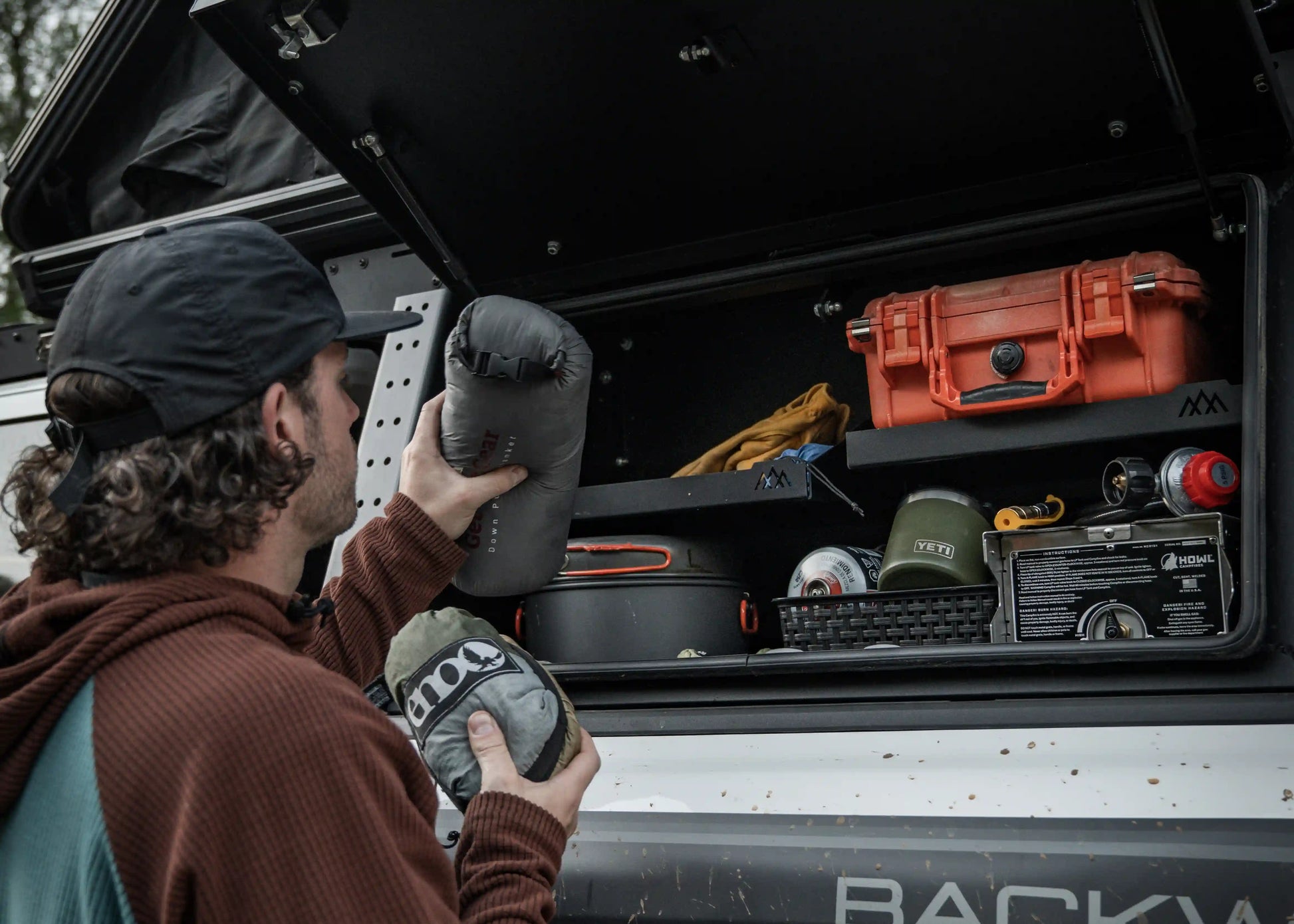 Overland Bed Rack Storage Box - Toyota Tacoma Backwoods Adventure Mods