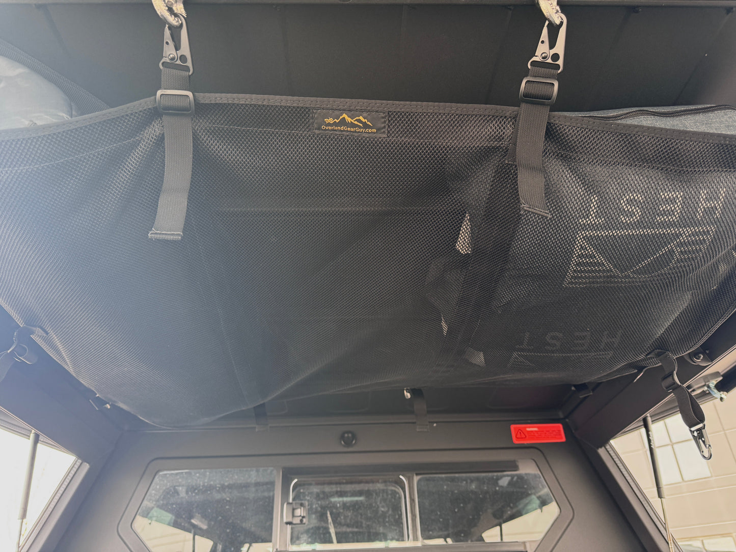Canopy Sky Loft - Overhead Storage Solution for Canopies Overland Gear Guy