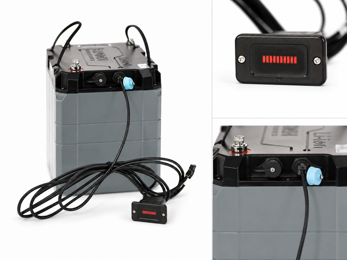 36V 100Ah LiFePO4 Lithium Battery (3.84kWh) Epoch Batteries