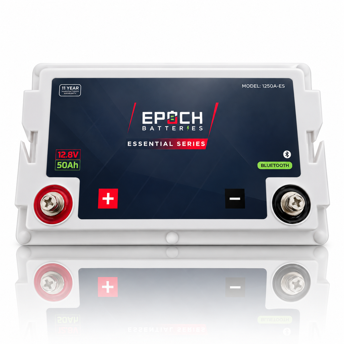 12V 50Ah Essential Series LiFePO4 Battery (0.64kWh) Epoch Batteries