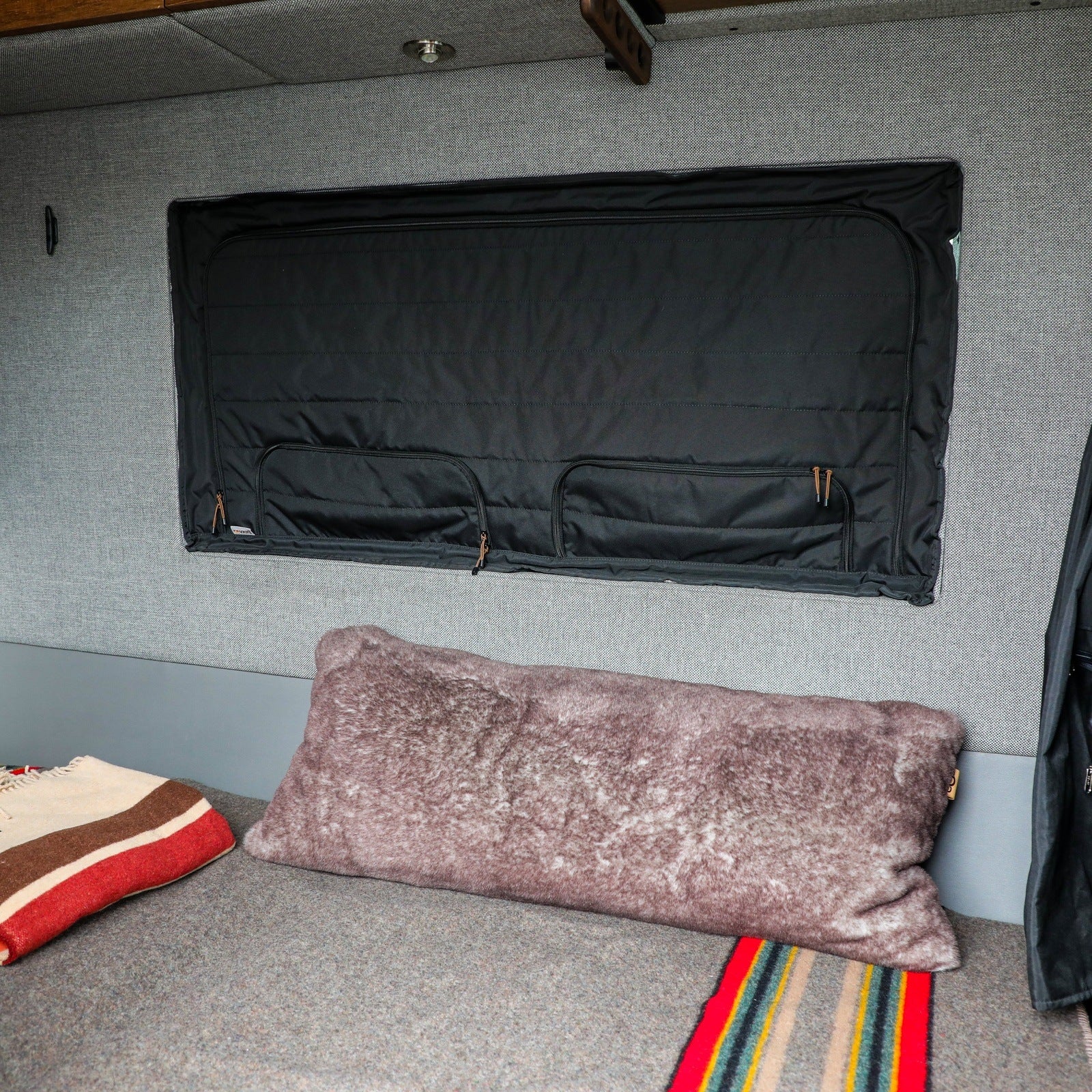 CLIMA-SHADE™ Insulated Groove Lounge Window Cover - STO Canyon Adventure Vans