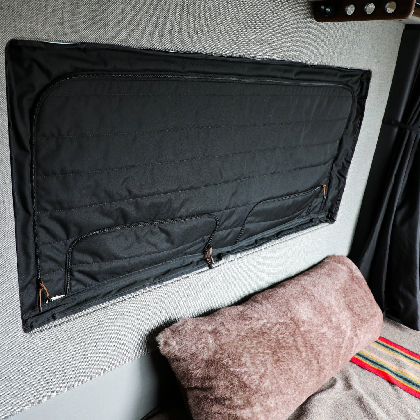CLIMA-SHADE™ Insulated Groove Lounge Window Cover - STO Canyon Adventure Vans