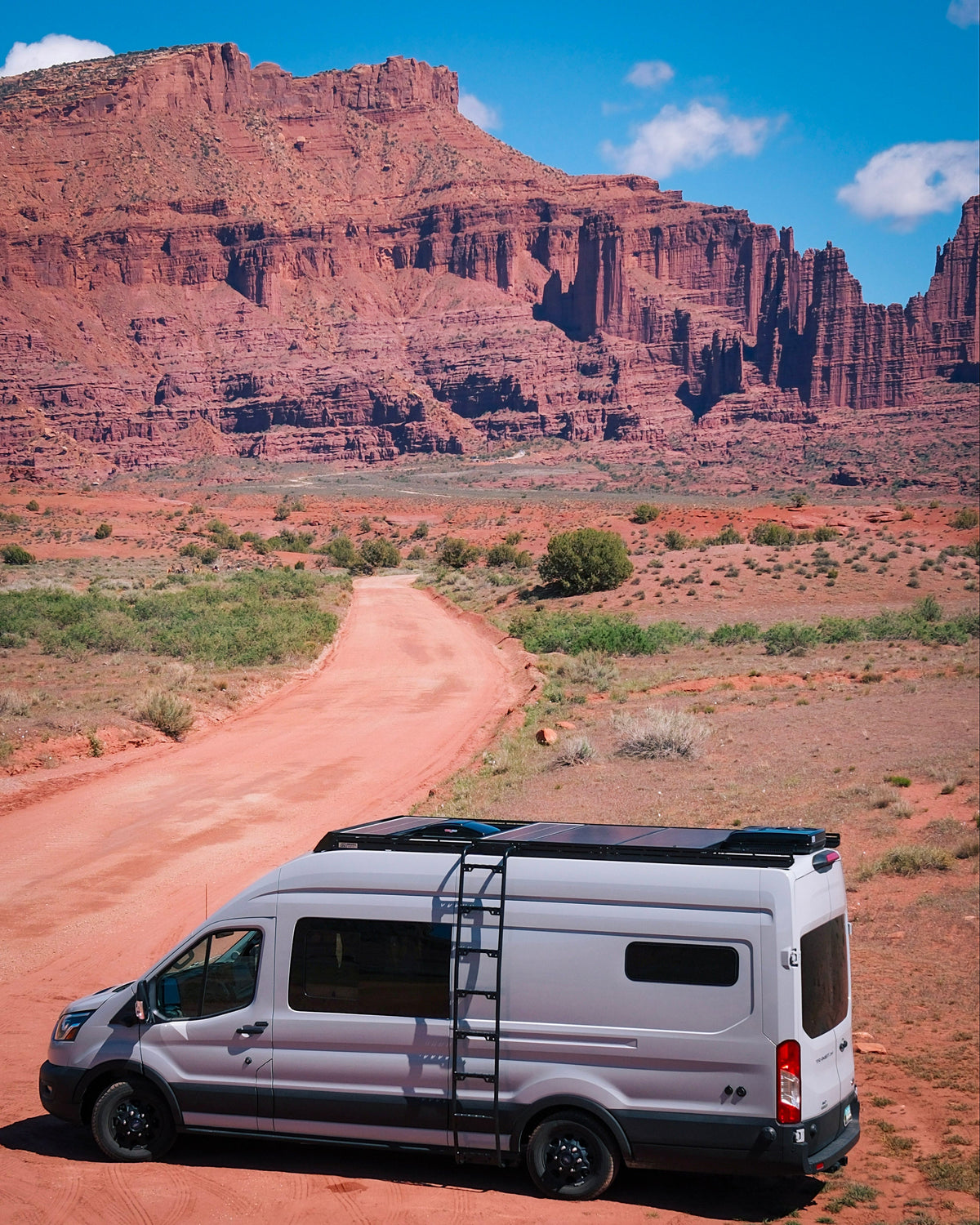 Ford Transit Side Mount Ladder - High Roof Unaka Gear Co.