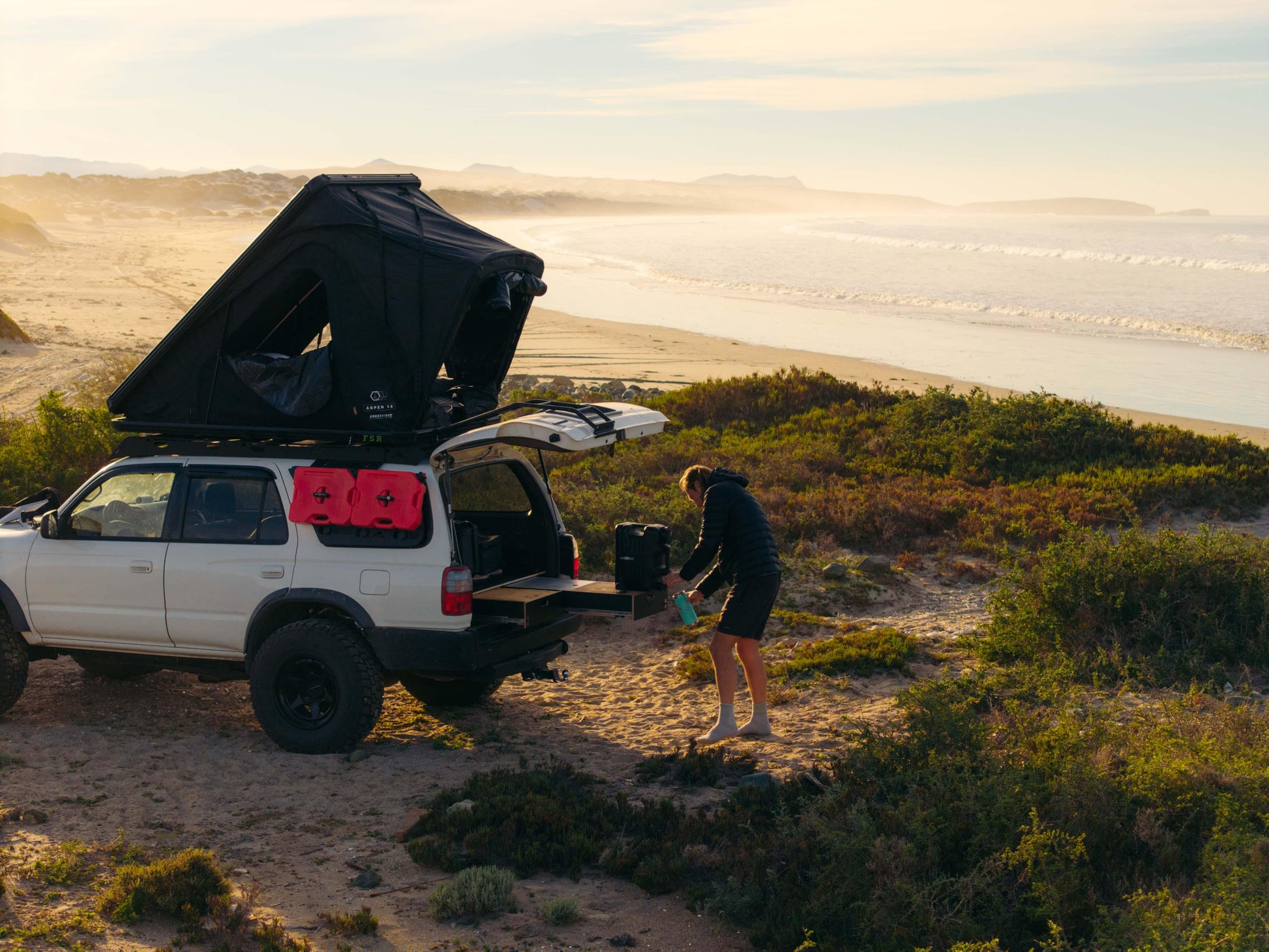 Toyota 4Runner | Dual Drawer Storage System & Bed Platform | 3rd Gen 1995–2002 Solid Wood Worx