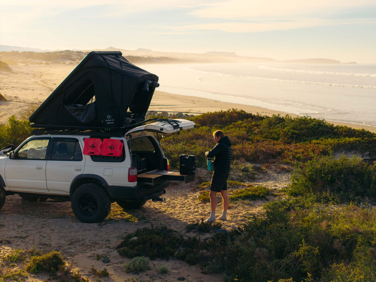 Toyota 4Runner | Dual Drawer Storage System & Bed Platform | 3rd Gen 1995–2002 Solid Wood Worx