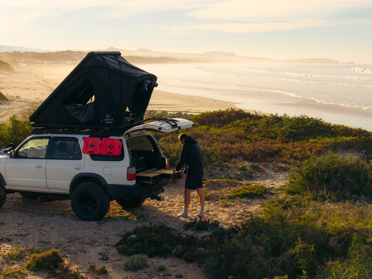 Toyota 4Runner | Dual Drawer Storage System & Bed Platform | 3rd Gen 1995–2002 Solid Wood Worx