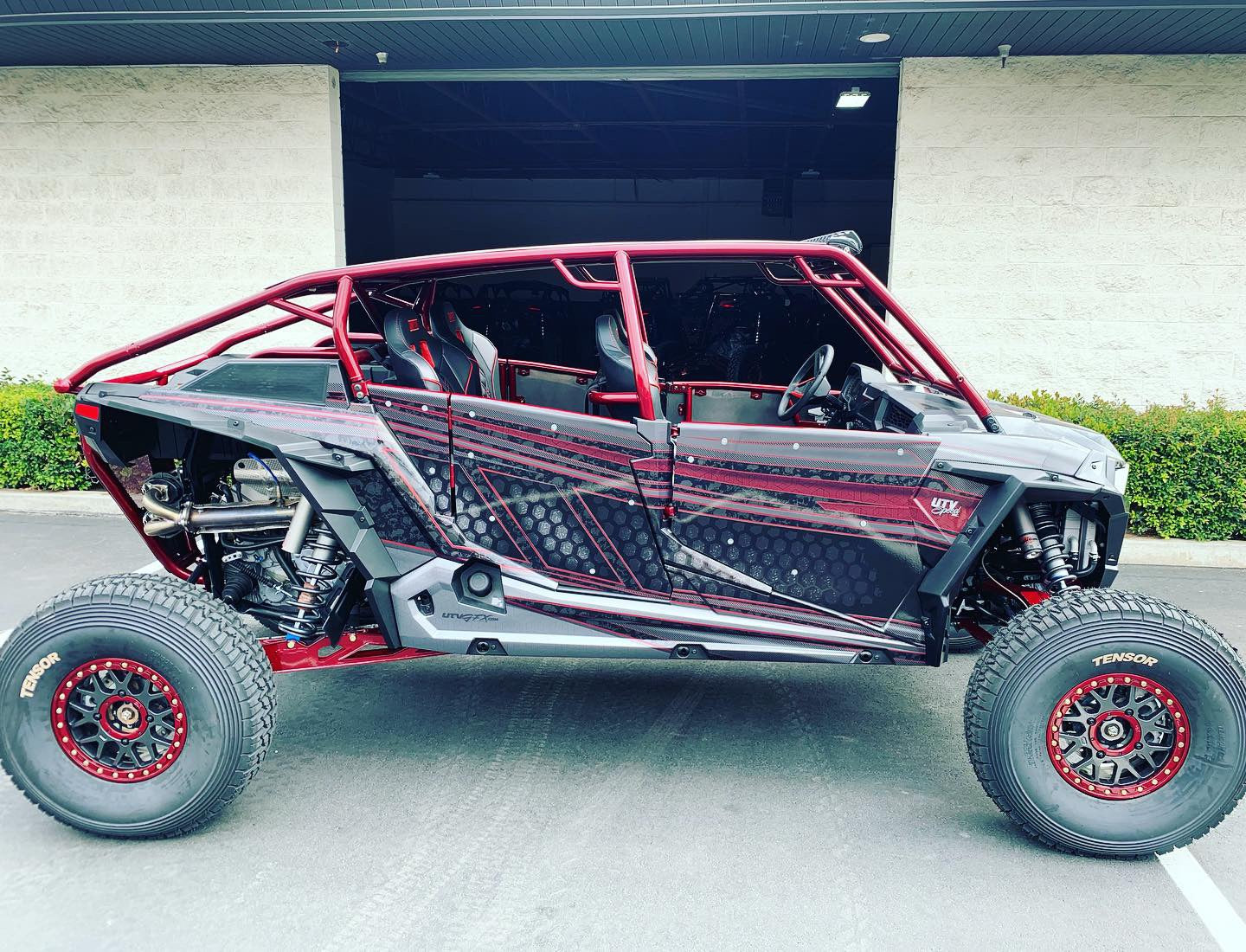 2014-2023 Polaris RZR 4DR Rear Bumper Cage UTV SPEED