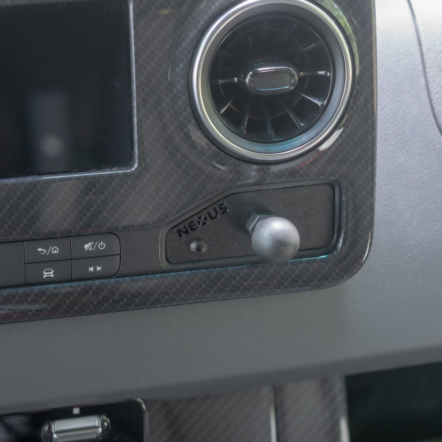 NEXUS 1 Inch Ball Cubby Adapter for VS30 Mercedes-Benz Sprinter Vans
