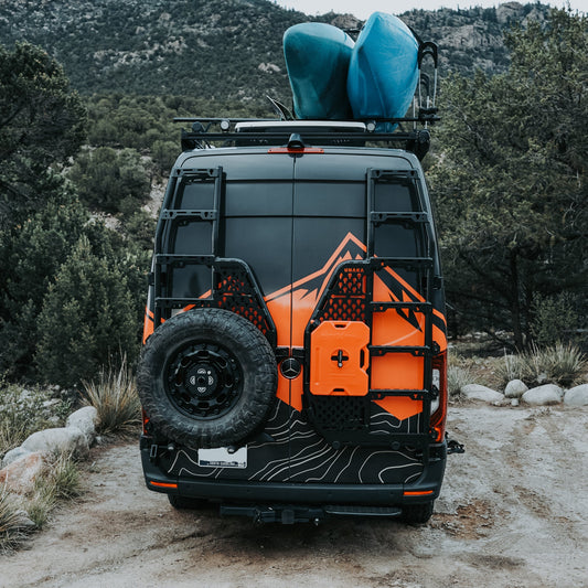 Sprinter - Rear Ladder System - Base Kit Unaka Gear Co.