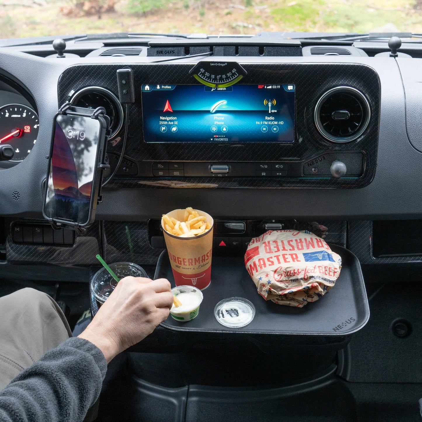NEXUS Dash Tray for Mercedes-Benz VS30 Sprinter Vans Nexus Prints