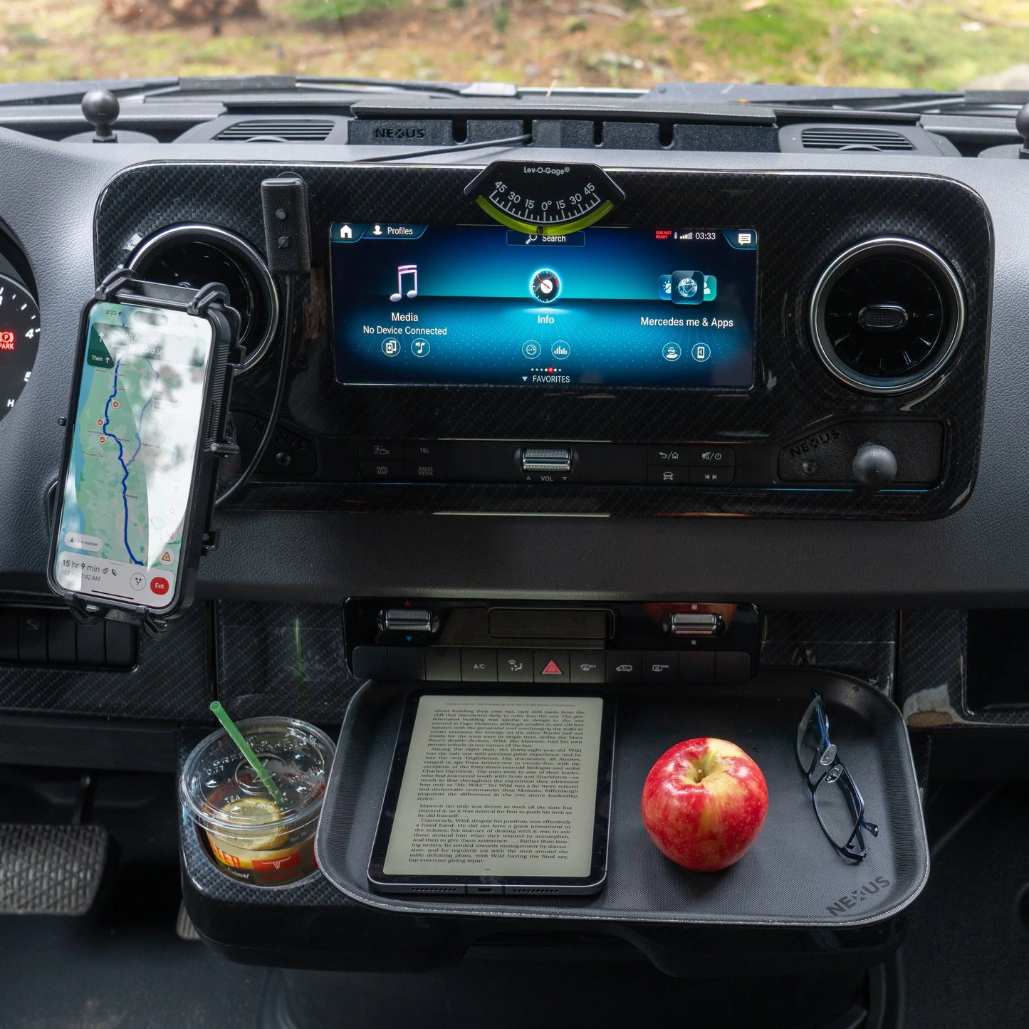 NEXUS Dash Tray for Mercedes-Benz VS30 Sprinter Vans Nexus Prints