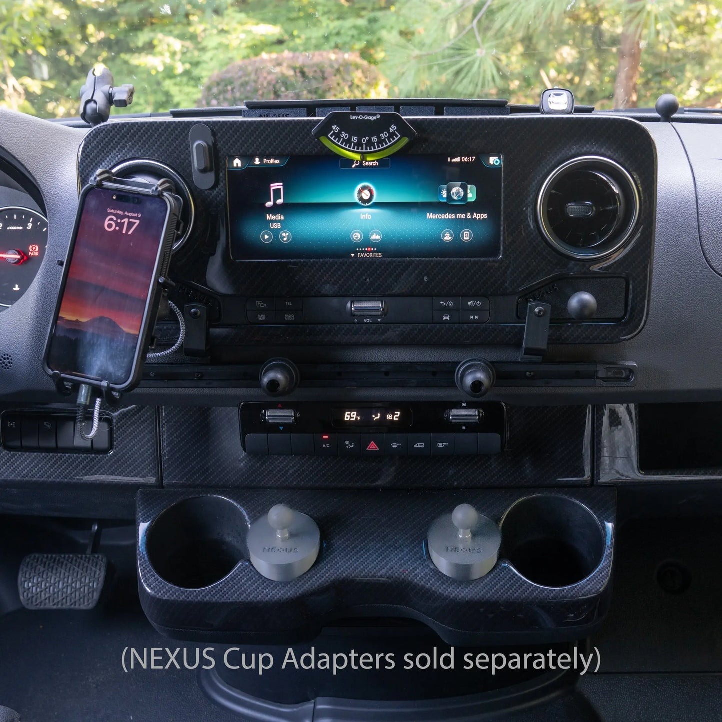 NEXUS Dash Tray for Mercedes-Benz VS30 Sprinter Vans Nexus Prints