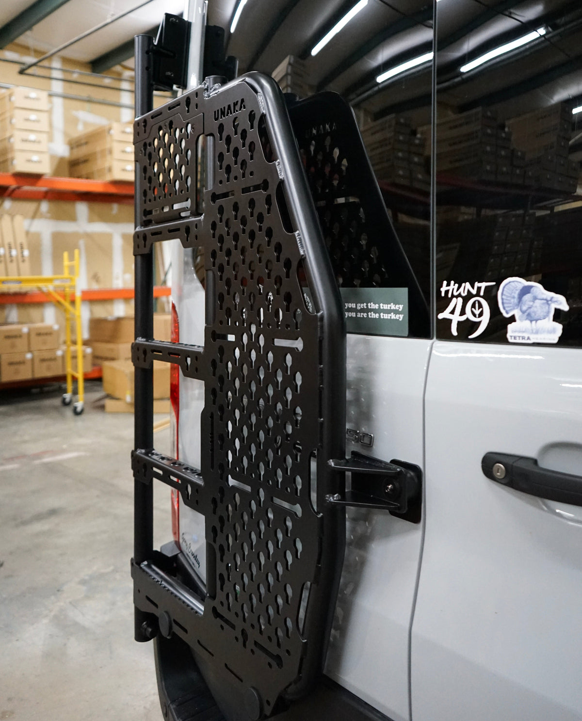 Rear Ladder System - Molle Panels Unaka Gear Co.