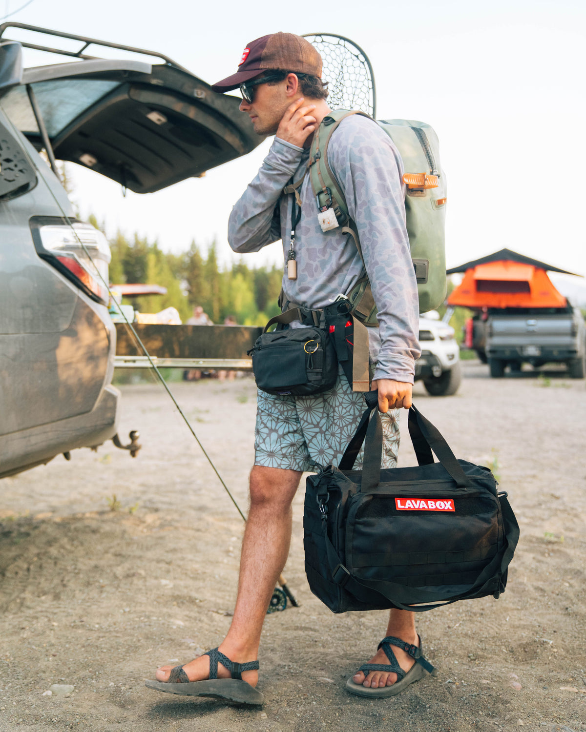Bugout Bag LavaBox Portable Campfire