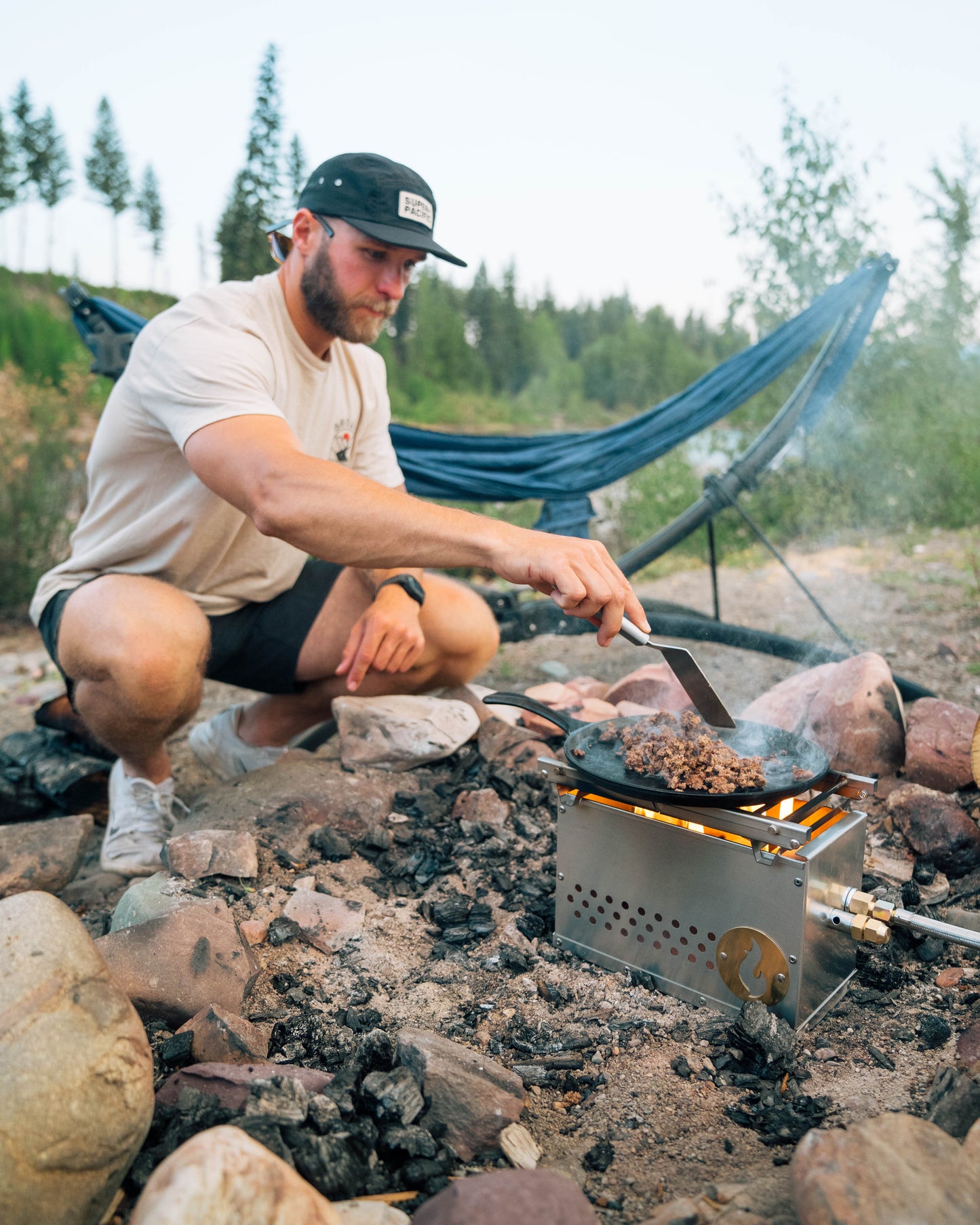 Hekla Combo: Stainless steel perfection to last a lifetime LavaBox Portable Campfire