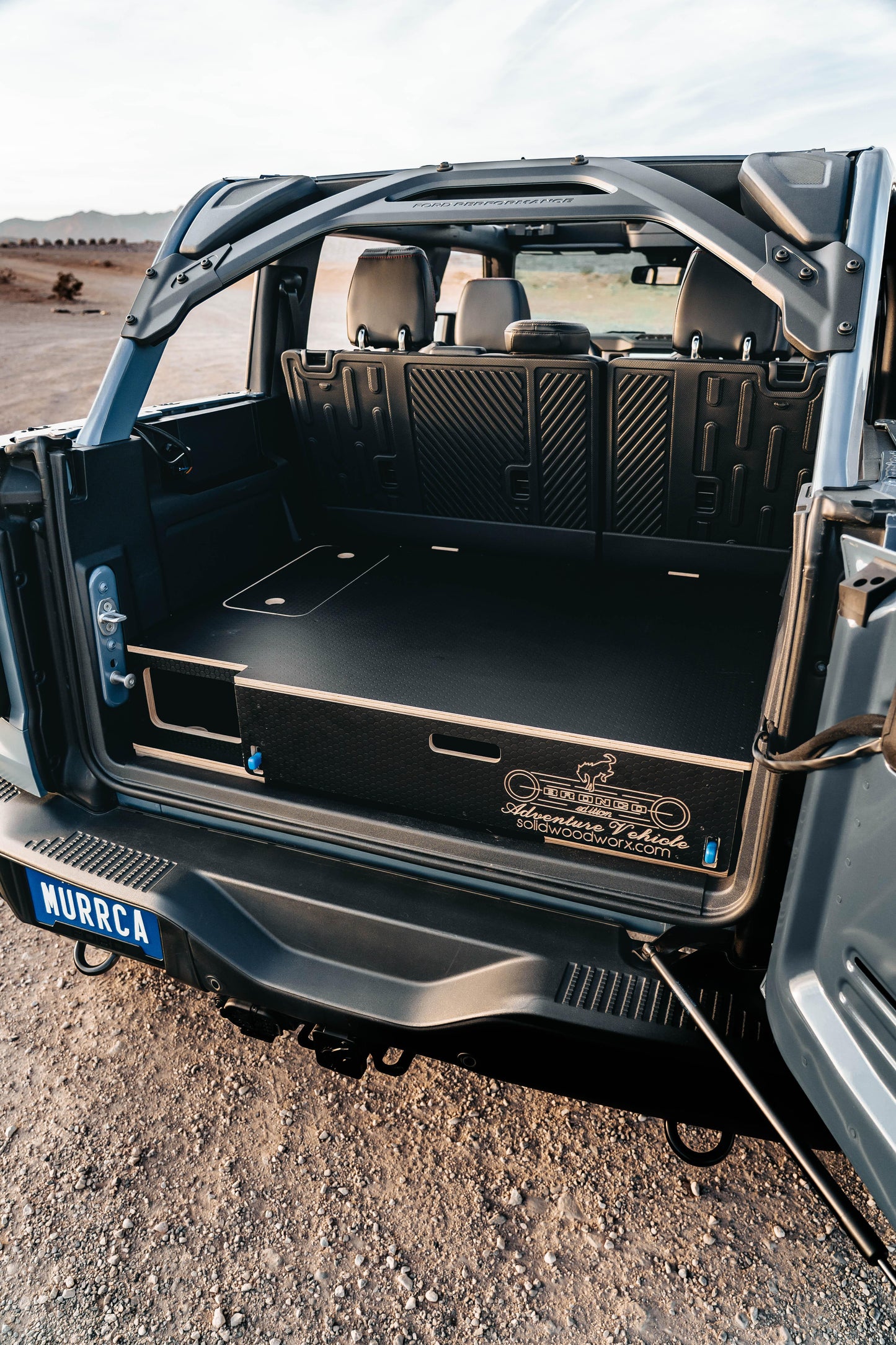 Bronco | Drawer Storage System & Bed Platform | 2021+ Ford Bronco 4-Door Solid Wood Worx