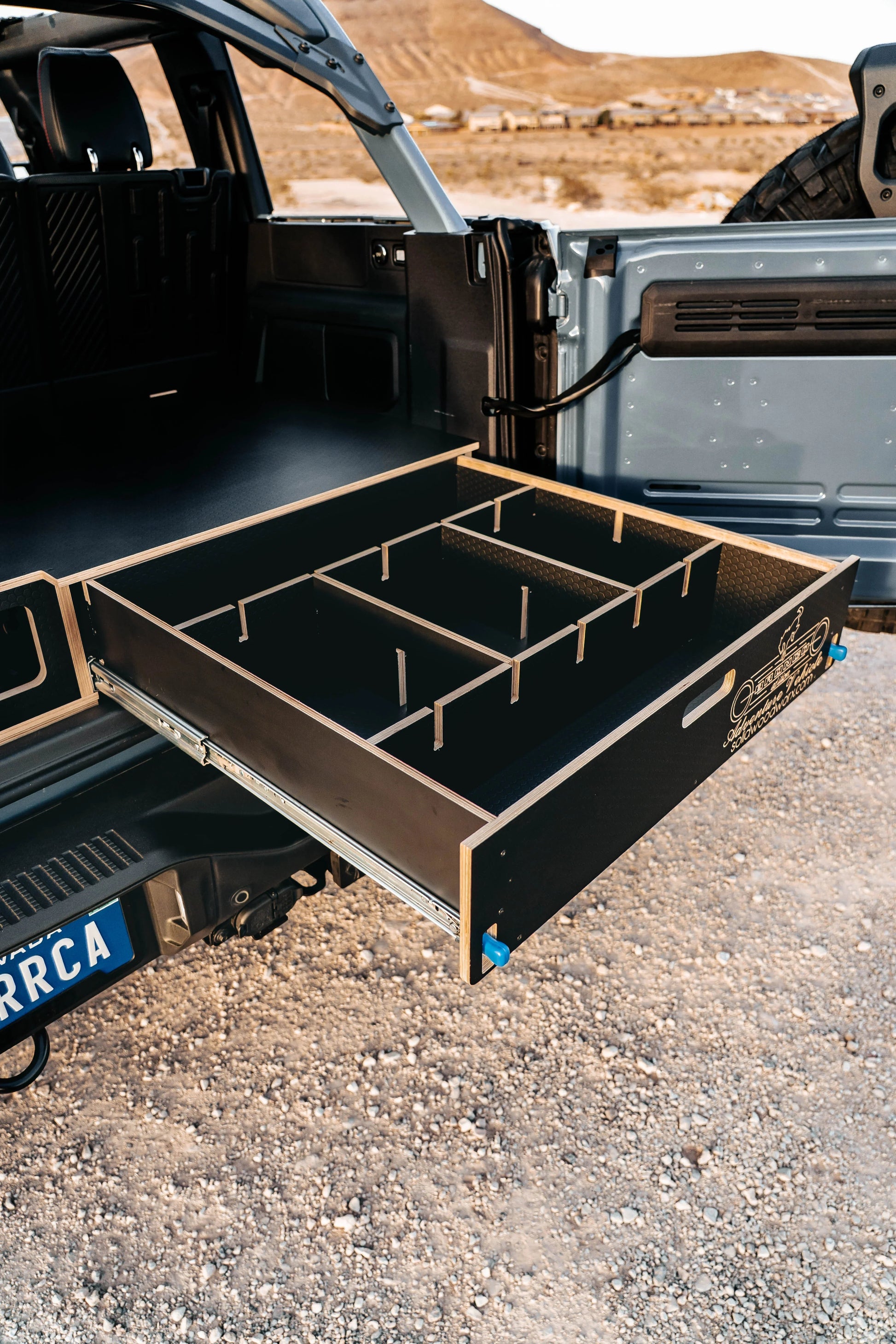 Bronco | Drawer Storage System & Bed Platform | 2021+ Ford Bronco 4-Door Solid Wood Worx