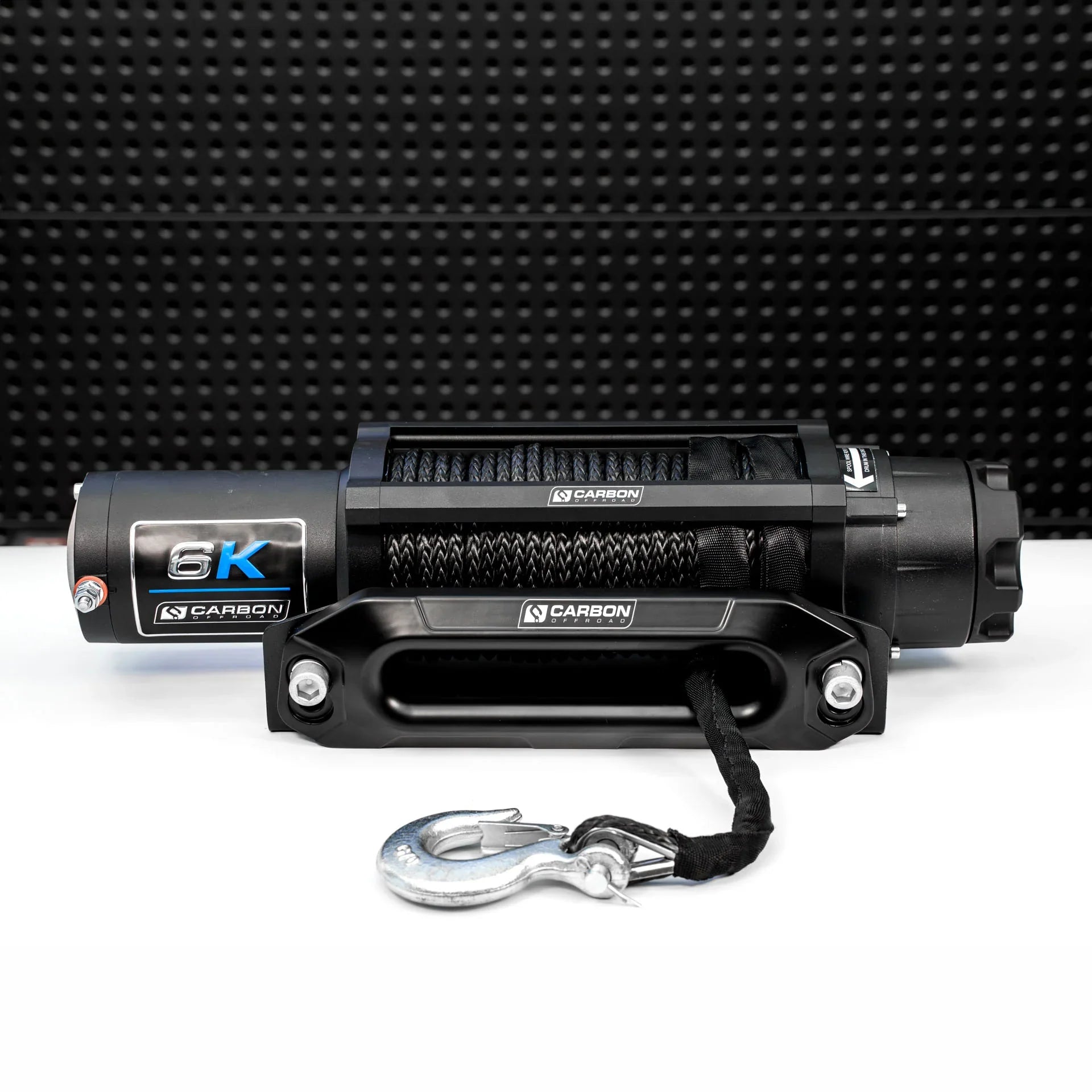 Carbon Offroad Long Drum 6000lb ATV/Small 4X4 Winch Carbon Offroad USA