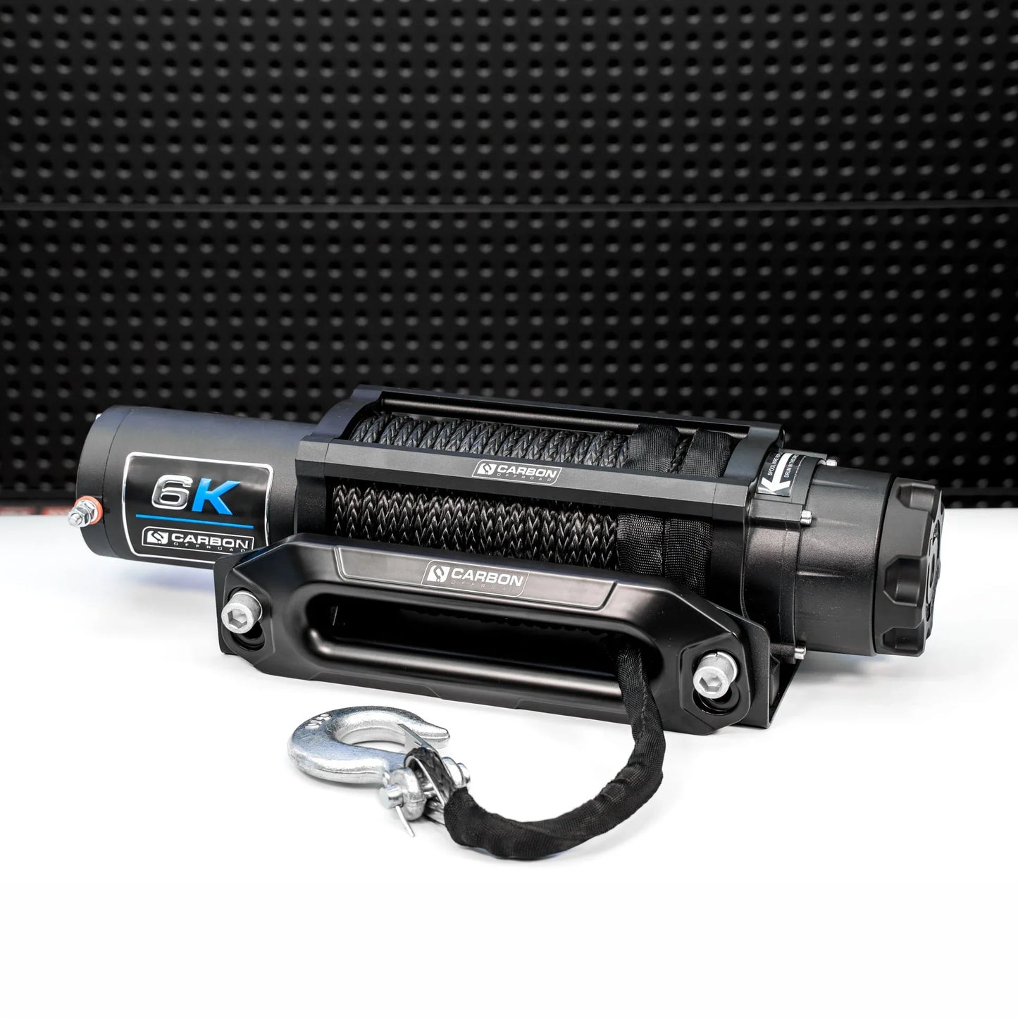 Carbon Offroad Long Drum 6000lb ATV/Small 4X4 Winch Carbon Offroad USA