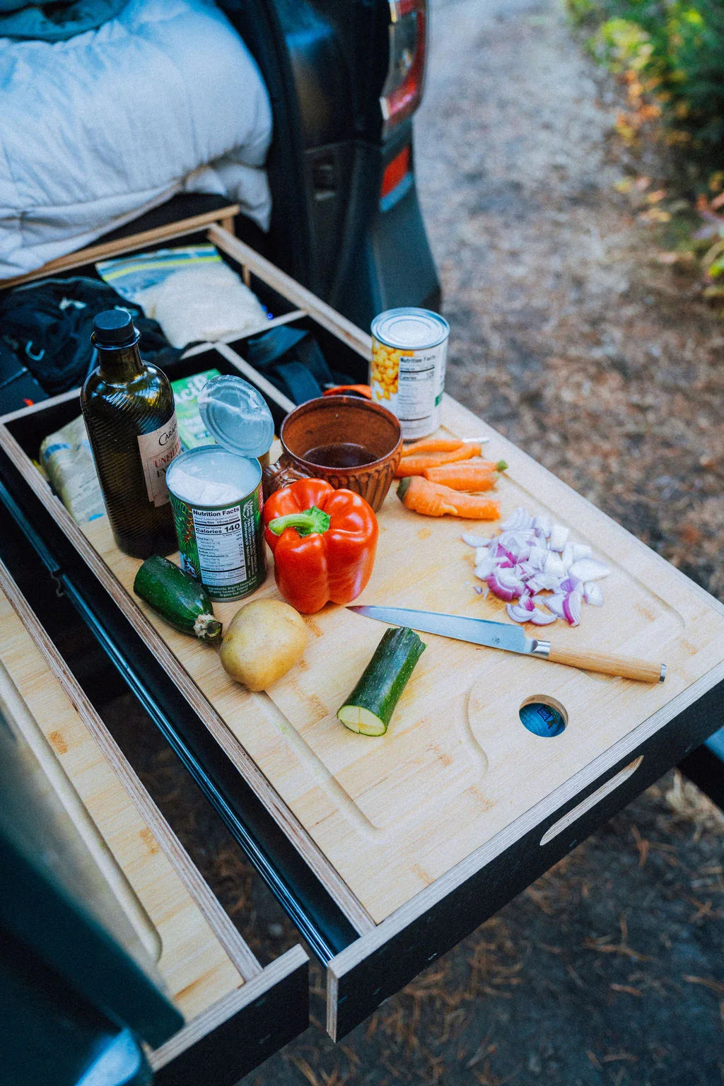 Outback | Dual Drawer Storage System & Bed Platform | 2020+ Subaru Solid Wood Worx
