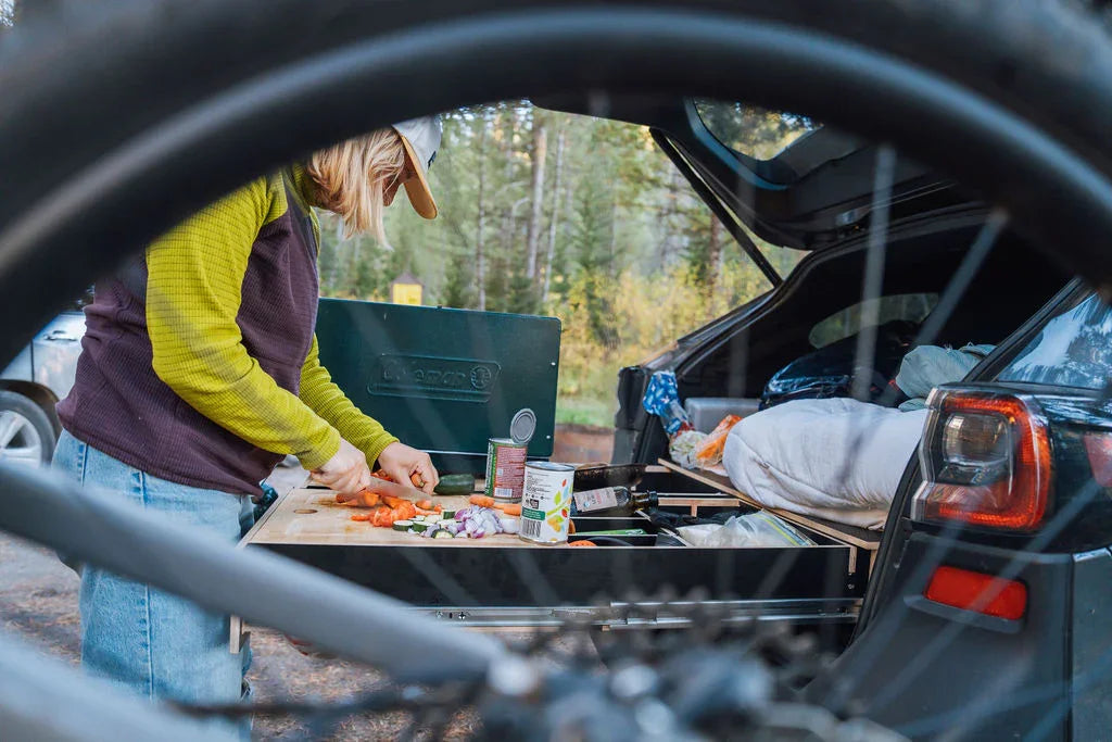 Outback | Dual Drawer Storage System & Bed Platform | 2020+ Subaru Solid Wood Worx
