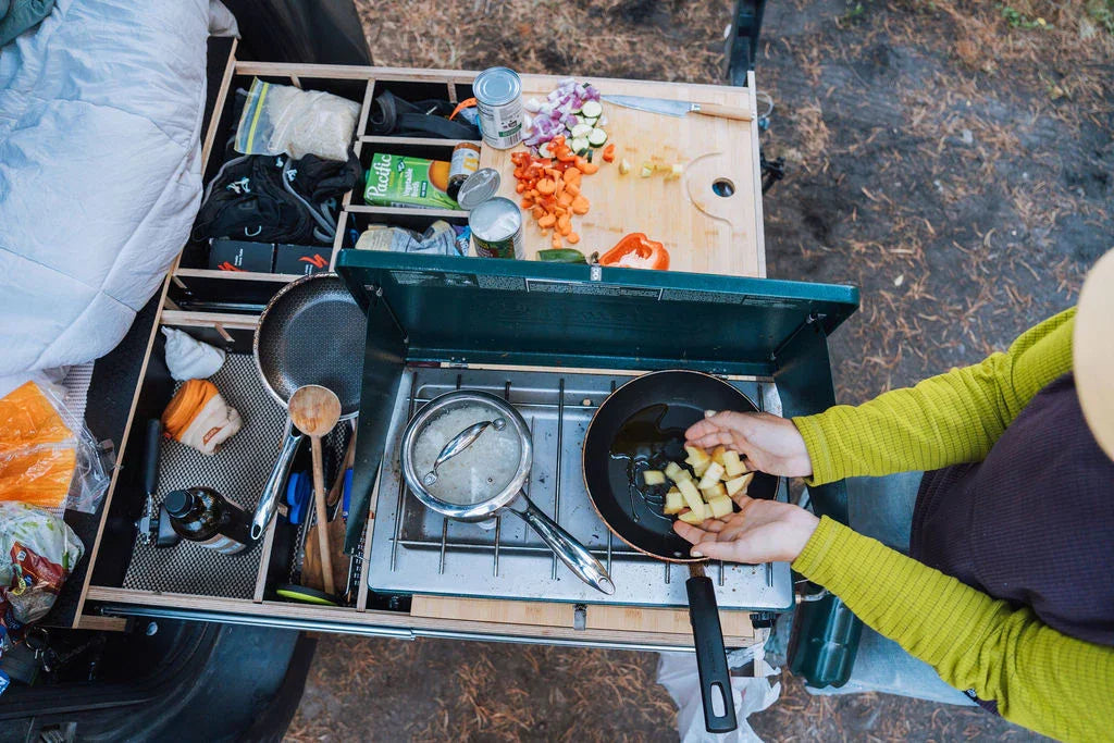 Outback | Dual Drawer Storage System & Bed Platform | 2020+ Subaru Solid Wood Worx