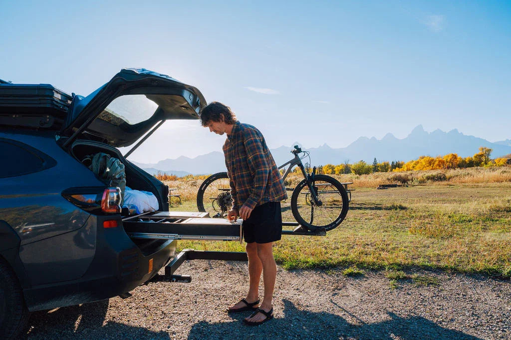 Outback | Dual Drawer Storage System & Bed Platform | 2020+ Subaru Solid Wood Worx