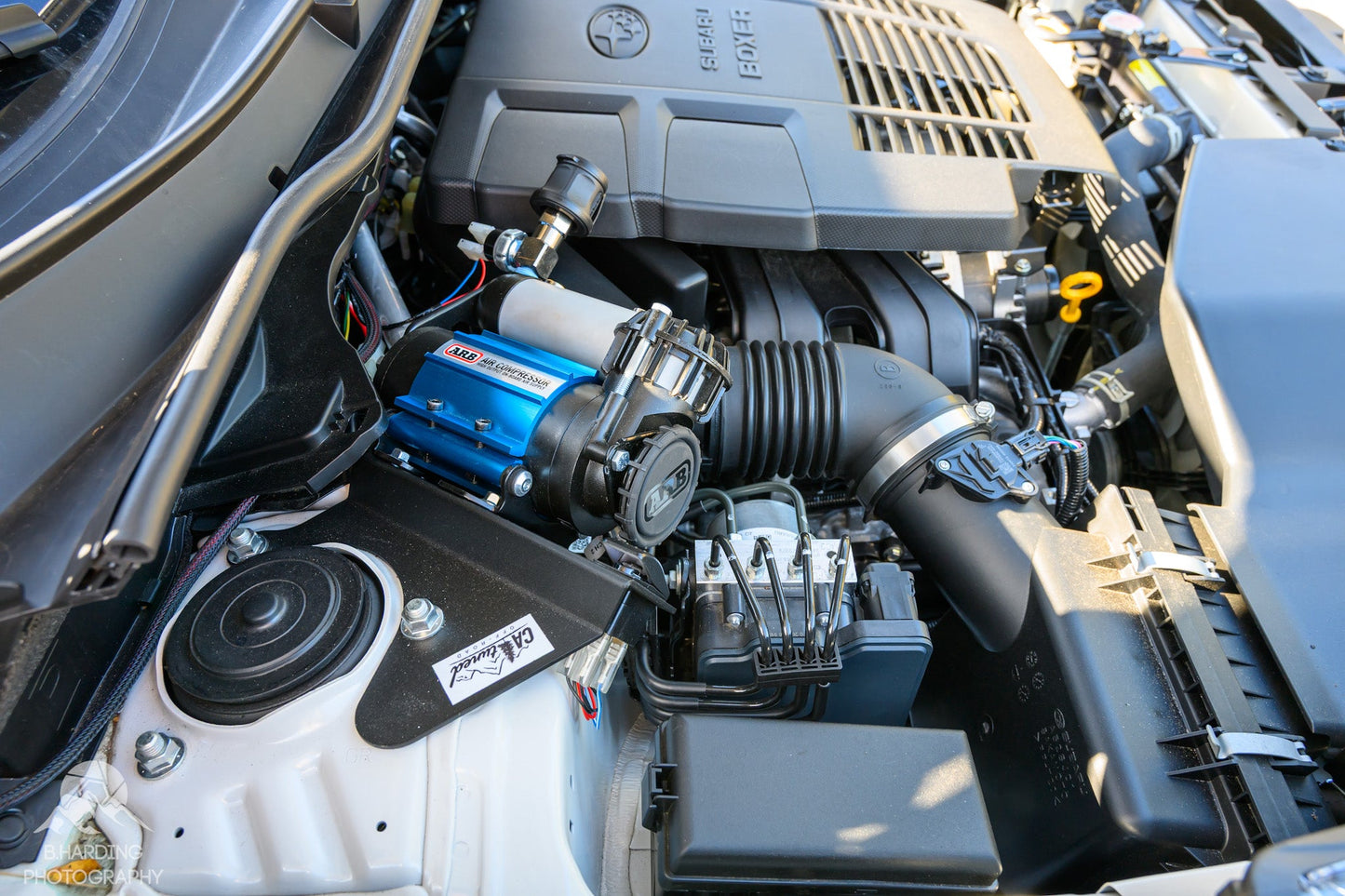 CAtuned Off-Road 2025 Subaru Forester ARB Compact Air Compressor with Mount and Air Fitting Kit