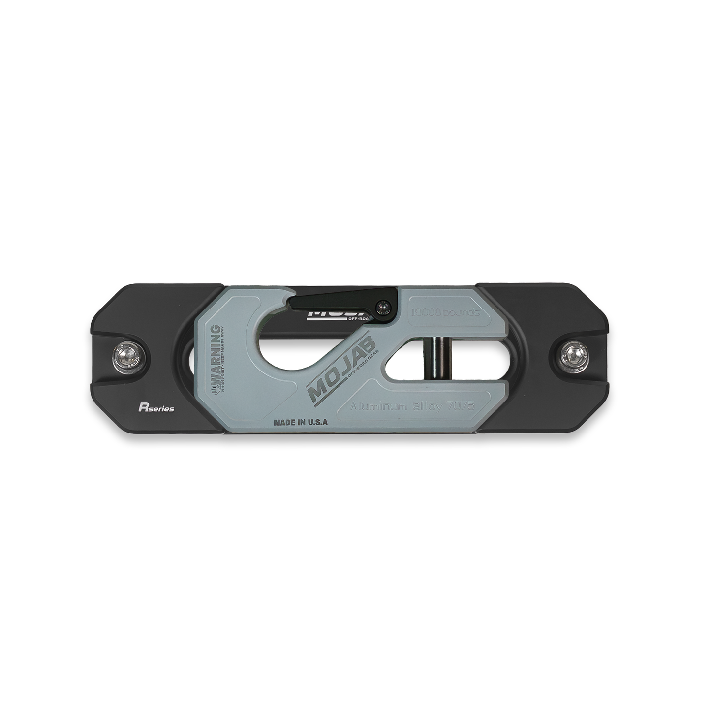 Aluminum Recessed Winch Shackle with Fairlead Kit.(LIFE TIME WARRANTY*) MOJAB OFFROAD