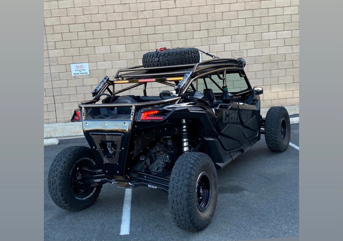 2017+ Can-Am Maverick X3 Max Cage with Attached Rear Bumper UTV SPEED