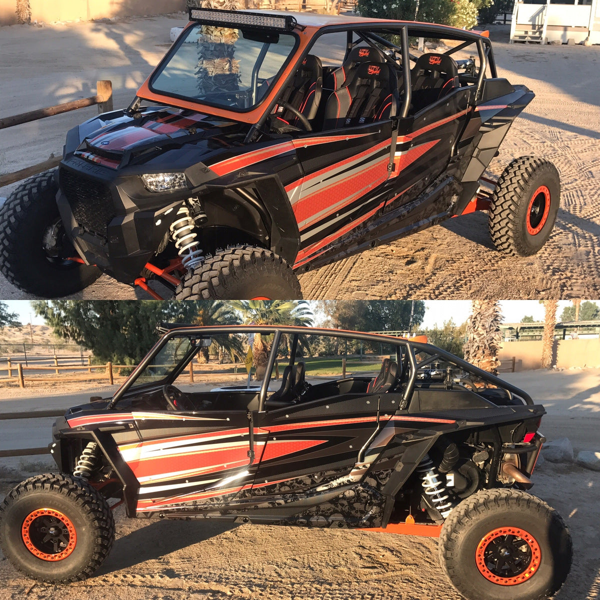 2014-2023 Polaris RZR 4DR Fastback Cage UTV SPEED